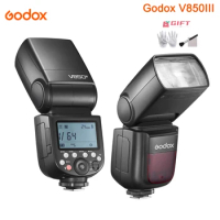 Godox V850III 2.4G Wireless Camera Flash Speedlite On-camera Transmitter/Receiver W Godox X3C/X3S/X3N for Canon/Nikon/Sony DSLR