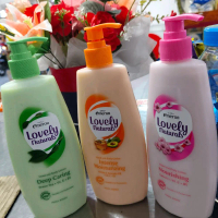 paket promo 3botol Lovely NaturAl Hand & Body Lotion - Nourishing (Sakura) 400ml BPOM - Memutihkan, 