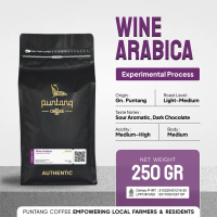 kopi hitam arabika bandung gunung puntang wine proces 250gr