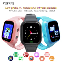 Kids 4G Smart Watch Wifi LBS Location Video Call Waterproof Tracking Baby 3~10 Years Old SIM Phone Clock for Children LT36
