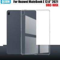 Tablet case for Huawei MateBook E 12.6" 2021 2022 Book Silicone soft shell TPU Airbag cover Transparent protection for DRC-WXX