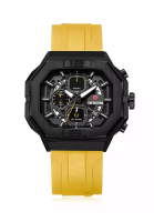 Expedition Expedition Jam Tangan Pria - Yellow Black - Rubber Strap - 6813 MCRIPBAYL