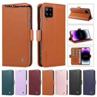 Magnetic Flip Stand Phone Case For Samsung Galaxy A42 5G SAM A42 SM-A426B 6.6" A 42 Business Leather Wallet Cover Card Bags
