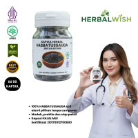 Kapsul HABBATUSSAUDA Jinten Hitam Herbal Alami Original isi 50