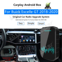 For Buick Excelle GT 2018 - 2020 Car Multimedia Player Radio Upgrade Carplay Android Apple Wireless CP Box Activator Mirror Link