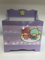 雙子星 繽紛 造型 兩層 收納盒 飾品盒 收納櫃 桌上型 三麗鷗 Kiki Lala 正版 授權 T0001 146