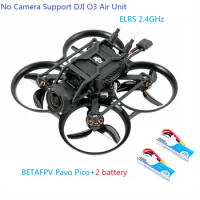 Betafpv Pavo Pico F4 1S 12A AIO 2S Sub100g Brushless Whoop FPV Racing Drone NO VTX No Camera Support DJI O3 Air