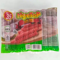 Ngetop Sosis Ayam Merah Kupas 750g