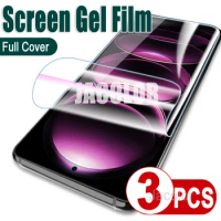 3PCS Soft Hydrogel Film For Redmi Note 12 Pro Speed Plus 12Pro Note12Pro Water Gel Phone Protection Screen Protector Not Glass
