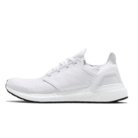 adidas 慢跑鞋 Ultraboost 20 男鞋 白 運動鞋 經典 緩震 針織 愛迪達 EF1042