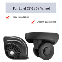 For Lojel CF-1369 Black Universal Wheel Trolley Case Wheel Replacement Luggage Pulley Sliding Casters wear-resistant Smooth Slie