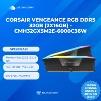 CORSAIR VENGEANCE RGB DDR5 32GB (2X16GB) - CMH32GX5M2E-6000C36W