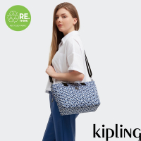 Kipling 豹紋印花手提大開口托特包-COLISSA S