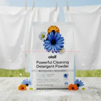 Olaif 1kg Power Full Cleaning Detergent Powder Sabun Cuci Baju Pakaian Bubuk Kemasan Pouch Plastik A