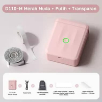 NIIMBOT D110 Printer Label Nirkabel, Dilengkapi dengan Label, Printer Stiker Label Harga/Nama D110 P