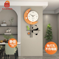 掛鐘 掛表 時鐘 裝飾鐘 客廳掛鐘 鐘表掛鐘客廳現代簡約大氣家用時尚掛表輕奢餐廳創意網紅時鐘掛墻 可開發票 特價出 八折減免