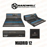 Mixer Hardwell 12 Channel MADRID 12 Original Analog Mixer 12 Channel Hardwell Double Effect 199 DSP
