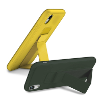 iPhone X XS 強力磁吸純色支架防摔手機保護殼 X XS手機殼