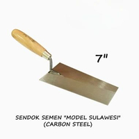 TJAP MATA / CAP MATA Sendok / Cetok Semen Sulawesi 7" (Carbon Steel)