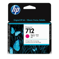 【跨店享22%點數回饋+滿萬加碼抽獎】HP 712 29毫升 紅色墨水匣 (3ED68A) 適用 DesignJet T250/T650