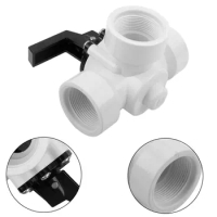 3-Way Diverter Valve 3-way Valve 4pcs/set Plastic Regulate The Heating Power Air Beds Swimming Pool Hoses Connection