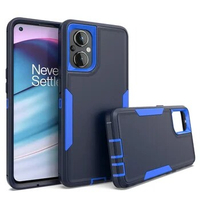 2 in 1 Hybrid Rugged Armor Shockproof Phone Case For OnePlus Nord N20 5G 6.43 inches Hard Plastic Frame TPU Back Cover Fundas