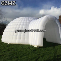 Outdoor Oxford Cloth Led Lighting Inflatable Snow Igloo Dome For Sale