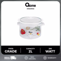 Oxone Oxone OX821RO2 Slow Cooker Panci Kukus Keramik 2 L White