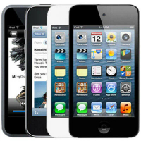 Apple iPod Touch 2nd 3rd 4th Generation 8GB 16GB 32GB 64GB Black & White - Good