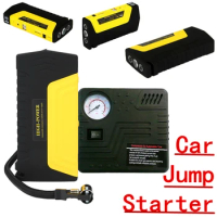 Car jump starter car power bank Car Emergency Start Power with pump 10000mAh Car Jump Starter power bank booster battery