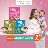 Yummy Bites Organic Noodle 200 GR Mie Bayi Organik / MPASI / Mie baby organic