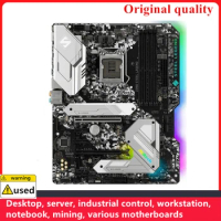 Used For ASROCK Z390 Steel Legend Motherboards LGA 1151 DDR4 64GB ATX For Intel Z390 Desktop Mainboard M.2 NVME SATA III