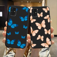 เคส Samsung A51 A71 4G 5G, ฝาหลังซิลิโคนนิ่มแพนด้า, ดีไซน์หรูหรา, กันกระแทก, การ์ตูน, ดอกไม้และการออ