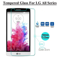 2.5D 9H Screen Protector Premium Tempered Glass For LG G Flex2 G2 G3 G4 G3S G4 Mini L70 L90 Pro 2 L Fino Leon H340 K4 K8 K10