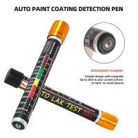 Applicable to Car Paint Test Thickness Tester with Magnetic Tip Scale Meter Gauge Auto Paint Crash C