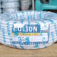 kabel listrik berstandar SNI NYM 2x1, 5 CULION 50METER / KABEL TEMBAGA ISI 2