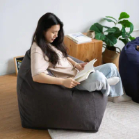 Recliner Comfy Bean Bag Sofa Bedroom Relaxing Comfortable Gaming Dining Bean Bag Sofa Sleeper Puffs Para Sentar Furniture HDH