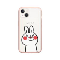 【RHINOSHIELD 犀牛盾】iPhone 11/11 Pro/Max Mod NX手機殼/懶散兔與啾先生-傻笑(懶散兔與啾先生)