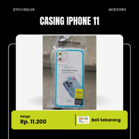 Casing Transparan untuk iPhone 11, 11 Pro, 11 Pro Max