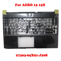 Laptop PalmRest For Gigabyte For AERO 15 15X 27363-65X91-J20S New