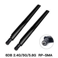 2.4G5GHz 6DBi 10dbi RP-SMA Male Connector External Wireless WiFi Antenna Universal Router Network Card Antenna for In AX210