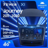 TEYES X1 For Dodge Journey JC 2011 - 2020 Car Radio Multimedia Video Player Navigation GPS Android 10 No 2din 2 din DVD