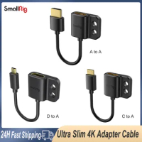 SmallRig Ultra Slim 4K Adapter Cable A to A/C to A /D TO A for BMPCC 4K 6K for Sony A7SIII for Panasonic 3019/3020/3021
