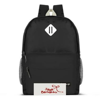 [BIG SALE] Tas Ransel Pushop Lucas | Backpack berkualitas HITAM