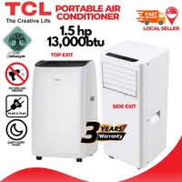 TCL Portable AirCon, Indoor Outdoor AC, Plug and Play, 1.5 HP Copper Motor, No Drilling (3 yr warran