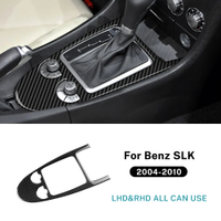 aimey สำหรับ Benz SLK R171 ปี 2004 2005 2006 2007 2008 2009 2010 สติ๊กเกอร์ตกแต่งคาร์บอนไฟเบอร์แท้สำ