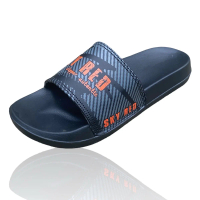 SENDAL PRIA WANITA DISTRO SELOP Model 38/43 - Sliper Slide Karet Warna Hitam Sandal Shoes