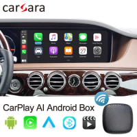 Qualcomm 8 Core CarPlay Ai Dongle Wireless Android Box for Car Factory OEM Wired CarPlay Multimedia Screen Applepie Mini Adapter