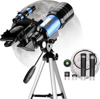 【美國代購】AOMEKIE 天文望遠鏡 70毫米口徑300毫米焦距