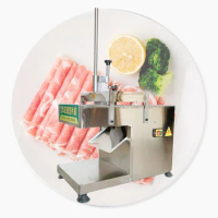 Commercial Meat Slicer Fully Automatic Efficient Frozen Meat Slicer Machine